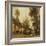 Flesselles, Street with Peasant and Cow-Jean-Baptiste-Camille Corot-Framed Giclee Print