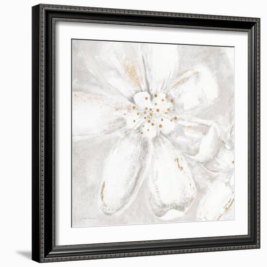 Fleur Blanc 1-Jurgen Gottschlag-Framed Art Print