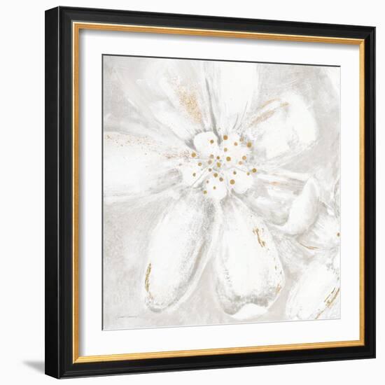 Fleur Blanc 1-Jurgen Gottschlag-Framed Art Print