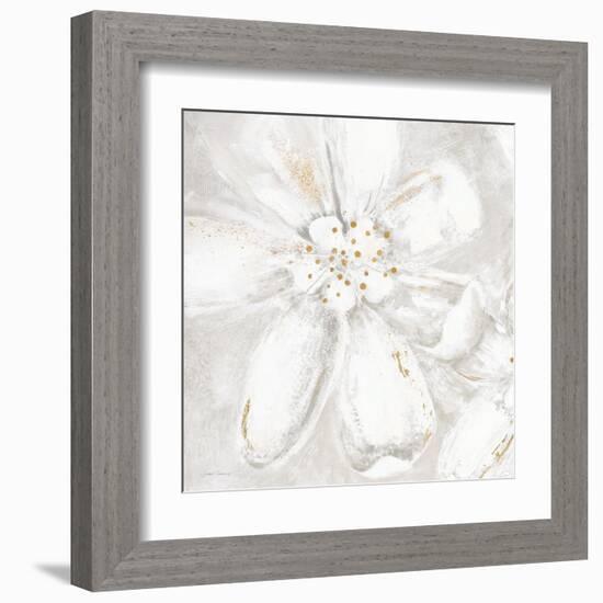 Fleur Blanc 1-Jurgen Gottschlag-Framed Art Print