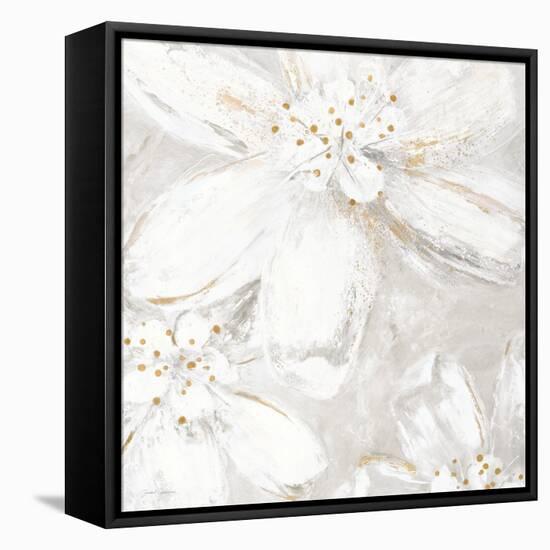 Fleur Blanc 2-Jurgen Gottschlag-Framed Stretched Canvas