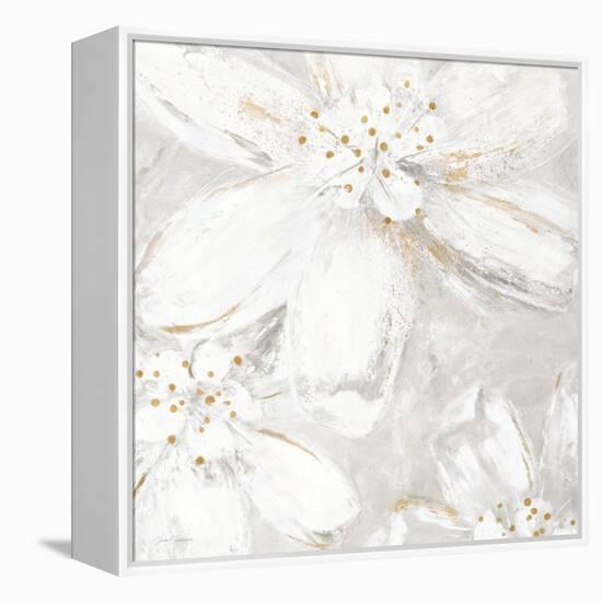 Fleur Blanc 2-Jurgen Gottschlag-Framed Stretched Canvas