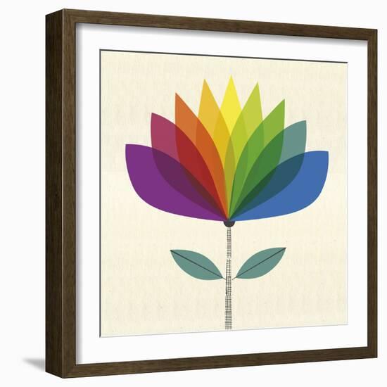 Fleur Chroma II-Sophie Ledesma-Framed Giclee Print