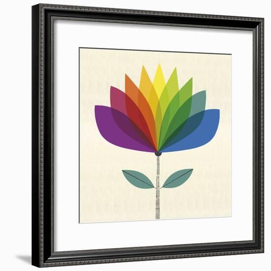 Fleur Chroma II-Sophie Ledesma-Framed Giclee Print