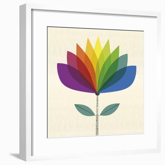 Fleur Chroma II-Sophie Ledesma-Framed Giclee Print