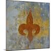 Fleur de Lis 2-Maeve Harris-Mounted Giclee Print