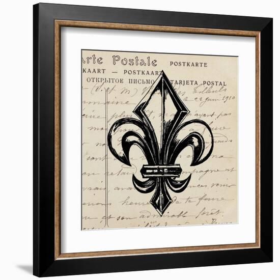 Fleur De Lis I-Sabine Berg-Framed Art Print