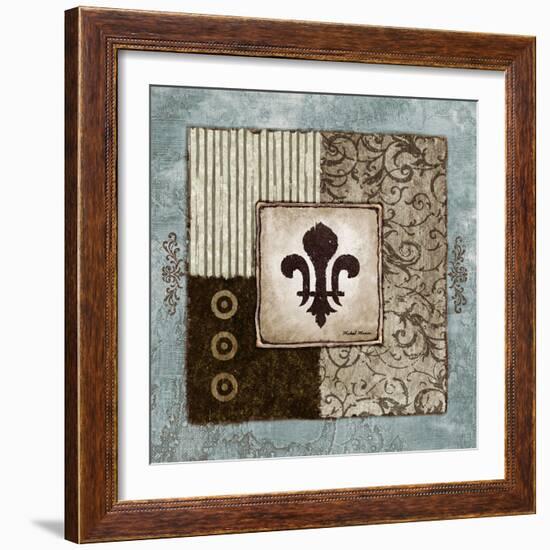 Fleur de Lis II-Michael Marcon-Framed Art Print