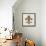 Fleur de Lis Motif I-Gregory Gorham-Framed Stretched Canvas displayed on a wall