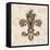 Fleur de Lis Motif I-Gregory Gorham-Framed Stretched Canvas