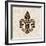 Fleur de Lis Motif II-Gregory Gorham-Framed Art Print