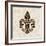 Fleur de Lis Motif II-Gregory Gorham-Framed Art Print