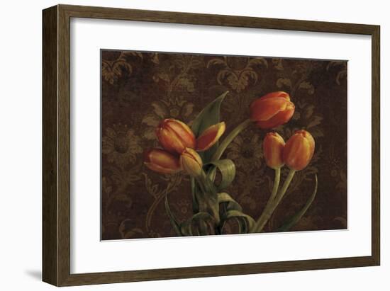 Fleur de Lis Tulips-Janel Pahl-Framed Giclee Print