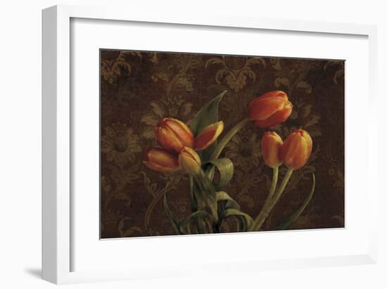 Fleur de Lis Tulips-Janel Pahl-Framed Giclee Print