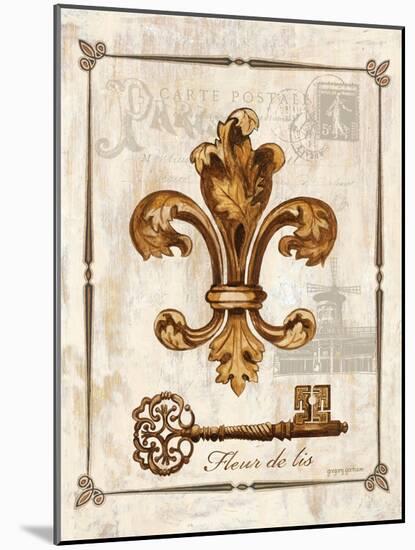 Fleur de LIs-Gregory Gorham-Mounted Art Print