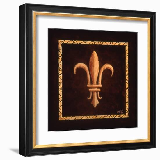 Fleur De Lys - Clovis-Marilyn Dunlap-Framed Art Print