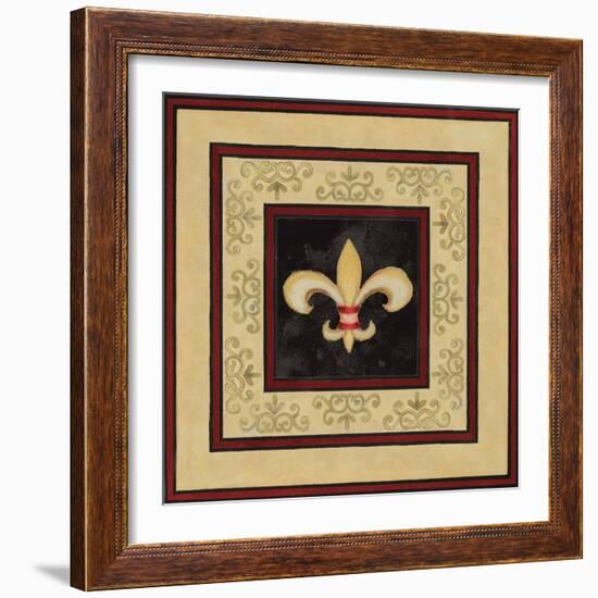 Fleur de Lys I-Janice Gaynor-Framed Art Print