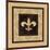 Fleur de Lys I-Janice Gaynor-Mounted Art Print