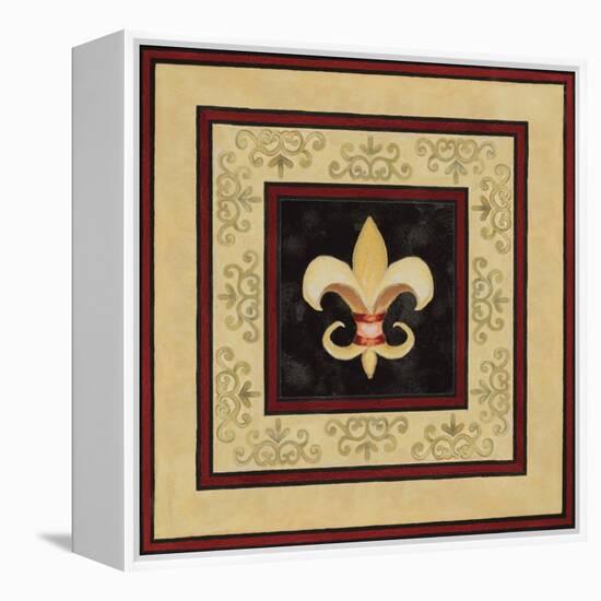 Fleur de Lys II-Janice Gaynor-Framed Stretched Canvas