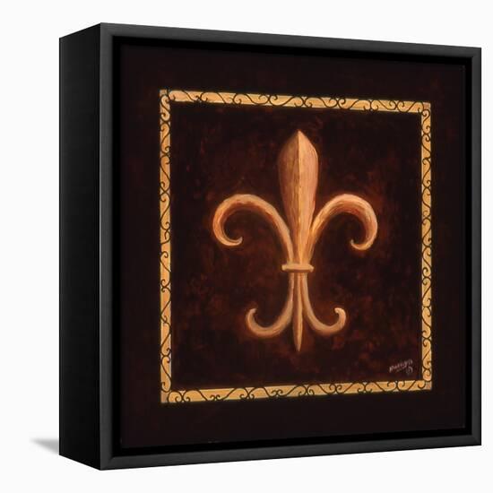 Fleur De Lys - King Louis VII-Marilyn Dunlap-Framed Stretched Canvas