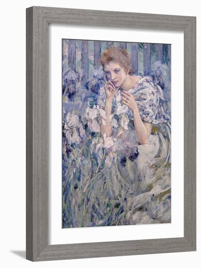 Fleur De Lys-Robert Payton Reid-Framed Art Print