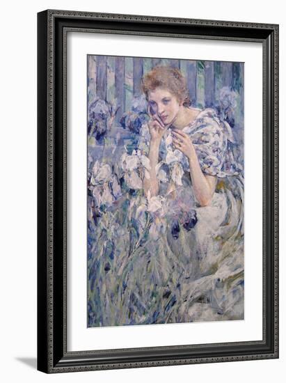 Fleur De Lys-Robert Payton Reid-Framed Art Print