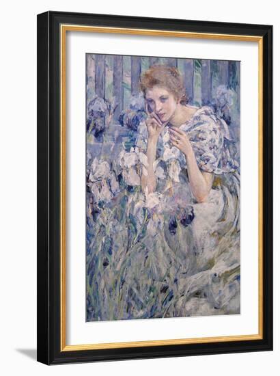 Fleur De Lys-Robert Payton Reid-Framed Art Print