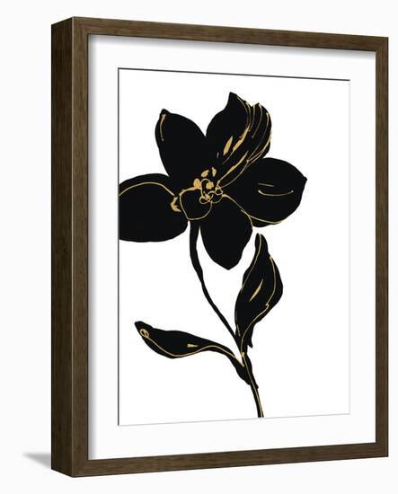 Fleur de Nuit I - Luxe-Sandra Jacobs-Framed Giclee Print