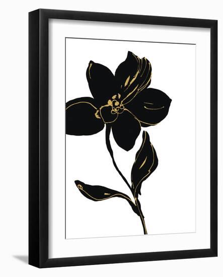 Fleur de Nuit I - Luxe-Sandra Jacobs-Framed Giclee Print