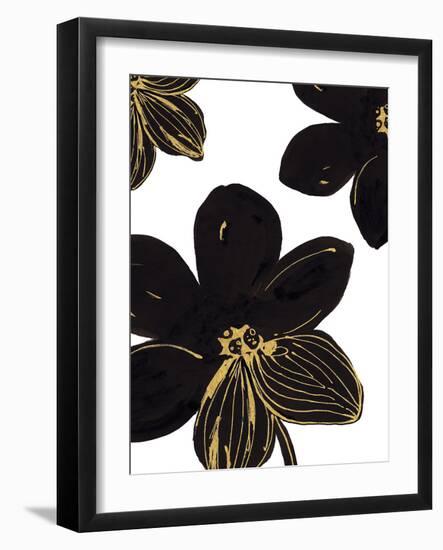 Fleur de Nuit II - Luxe-Sandra Jacobs-Framed Giclee Print