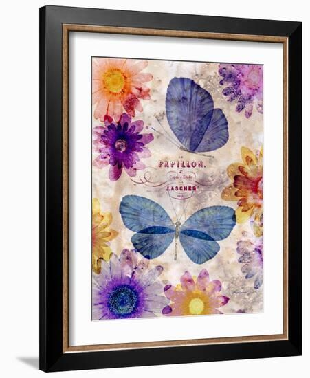 Fleur De Papillion 1-Morgan Yamada-Framed Art Print