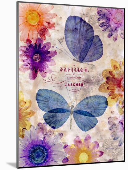 Fleur De Papillion 1-Morgan Yamada-Mounted Art Print