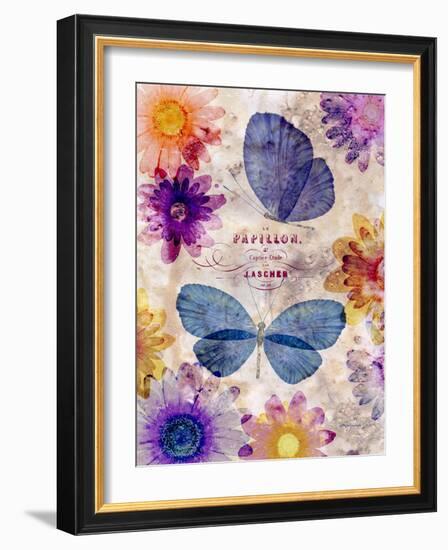 Fleur De Papillion 1-Morgan Yamada-Framed Art Print