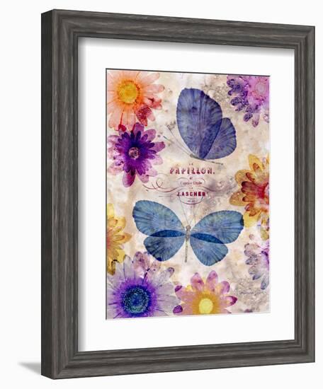 Fleur De Papillion 1-Morgan Yamada-Framed Art Print