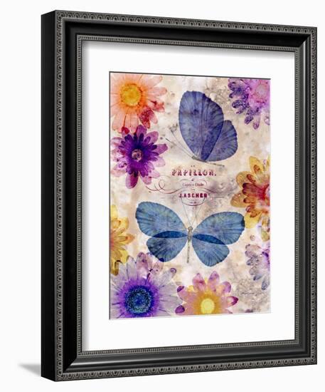 Fleur De Papillion 1-Morgan Yamada-Framed Art Print