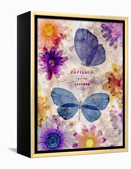 Fleur De Papillion 1-Morgan Yamada-Framed Stretched Canvas