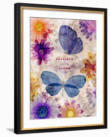 Fleur De Papillion 1-Morgan Yamada-Framed Art Print