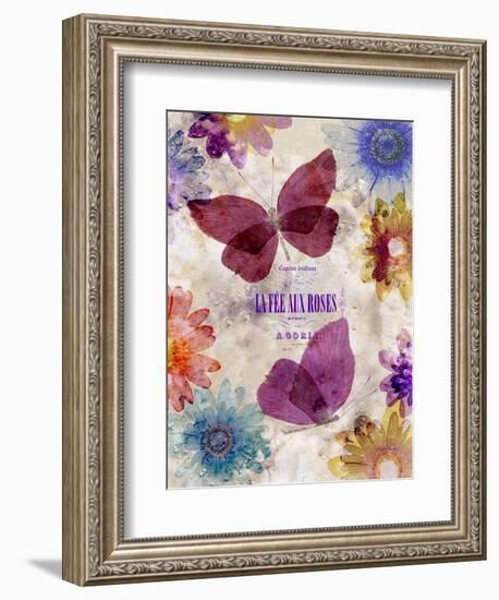 Fleur De Papillion 2-Morgan Yamada-Framed Art Print