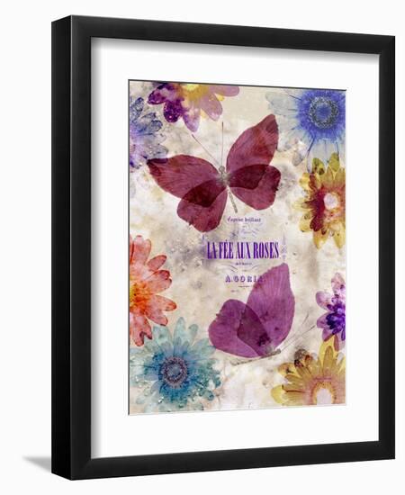 Fleur De Papillion 2-Morgan Yamada-Framed Art Print