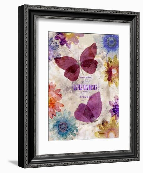 Fleur De Papillion 2-Morgan Yamada-Framed Art Print
