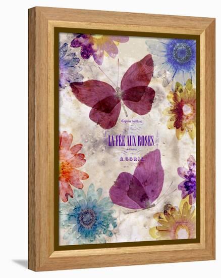 Fleur De Papillion 2-Morgan Yamada-Framed Stretched Canvas