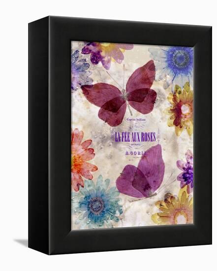 Fleur De Papillion 2-Morgan Yamada-Framed Stretched Canvas