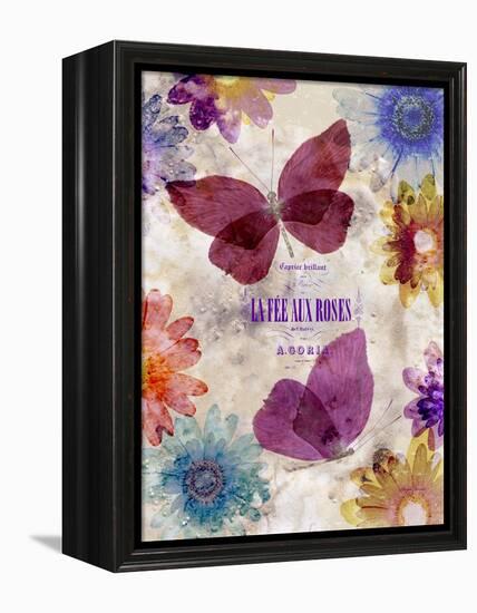 Fleur De Papillion 2-Morgan Yamada-Framed Stretched Canvas