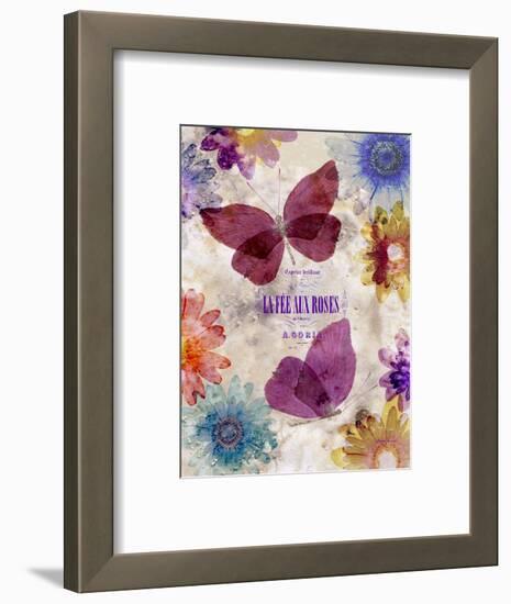 Fleur De Papillion 2-Morgan Yamada-Framed Premium Giclee Print