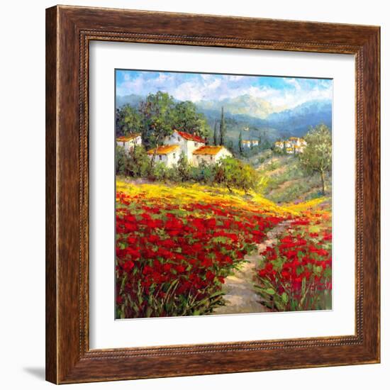 Fleur du Pays I-Hulsey-Framed Art Print