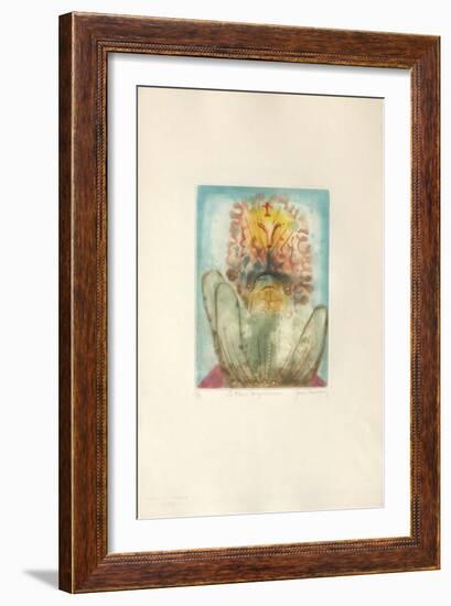 Fleur Mysterieuse-René Carcan-Framed Limited Edition