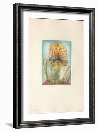 Fleur Mysterieuse-René Carcan-Framed Limited Edition