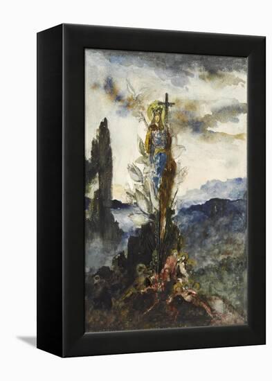 Fleur mystique-Gustave Moreau-Framed Premier Image Canvas