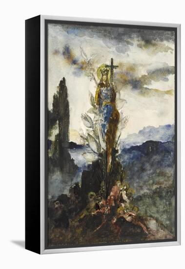 Fleur mystique-Gustave Moreau-Framed Premier Image Canvas