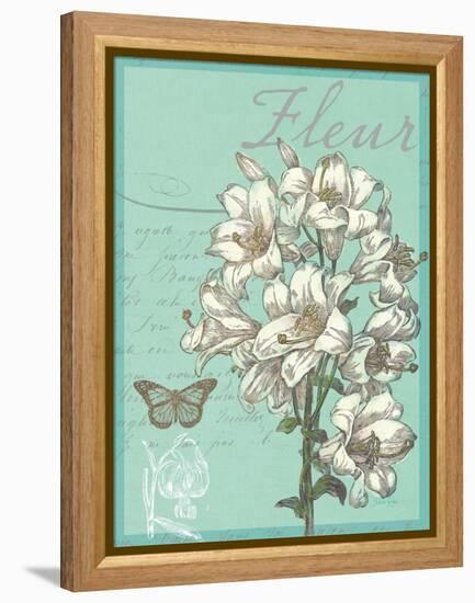 Fleur Nouveau-Devon Ross-Framed Stretched Canvas